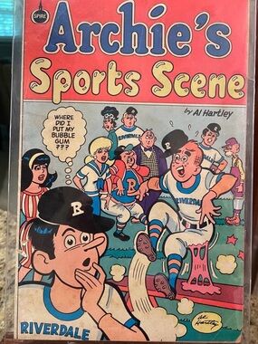 Vintage Comic Book Archie Series Spire Archie's Sports Scene Al Hartley